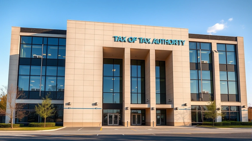 foreign tax identifying number -
Modern government office building exterior, tax authority headquarters, profess