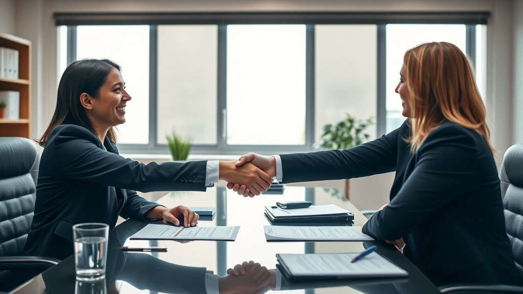franchise tax bd casttaxrfd - 
Two business professionals shaking hands across desk during tax consultation me
