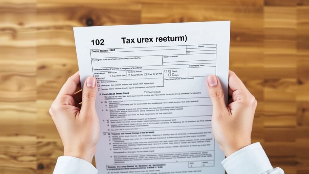 georgia tax forms - 
Hands holding completed tax return form with checkmark symbol, representing suc