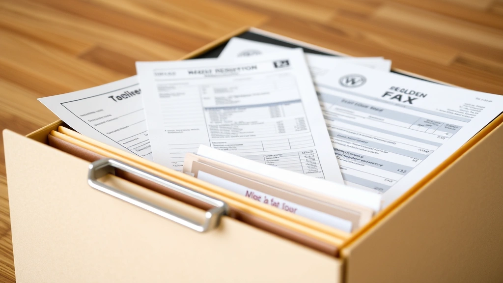 georgia vehicle sales tax - 
Organized file folder with vehicle registration, title, and tax documents sprea