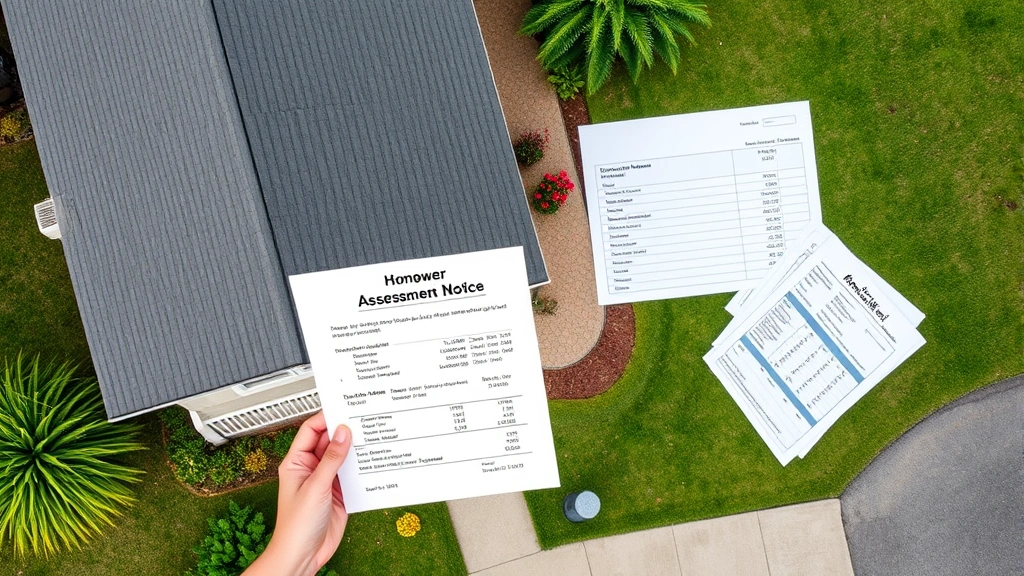greene county mo property tax - 
Overhead shot of homeowner comparing property assessment notice with comparable