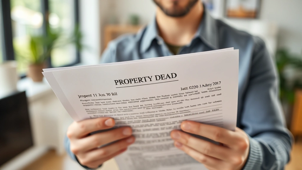 greenvillecounty.org/taxcollector/online tax.aspx - 
Person holding property deed and tax bill documents with satisfied expression i