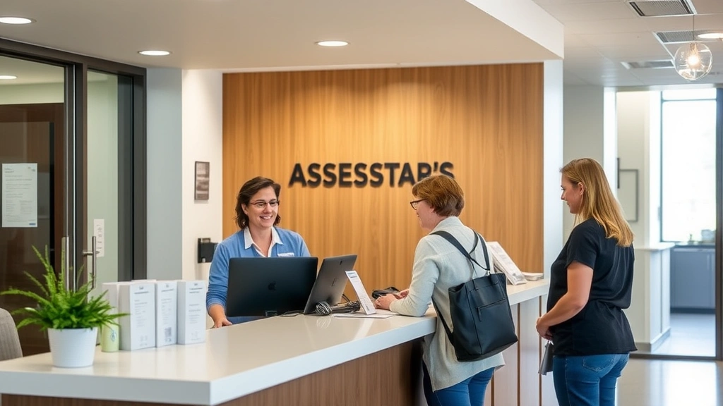 hennepin county tax -
Modern county assessor’s office interior with professional staff assistin
