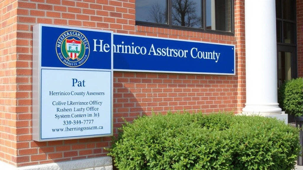 henrico county personal property tax - 
Henrico County assessor’s office building exterior with professional sign