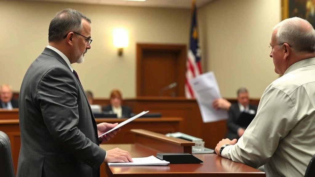 henrico county personal property tax - 
Appeal hearing scene with taxpayer presenting assessment documents to county of