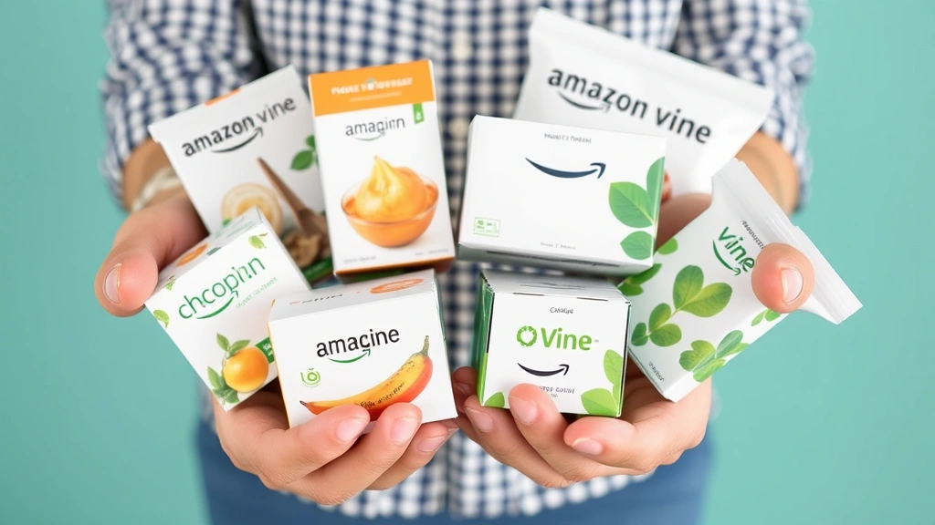 how are amazon vine items taxed - 
Close-up of hands holding various product boxes and packages representing Amazo