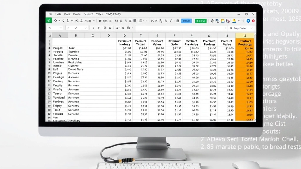 how are amazon vine items taxed - 
Organized spreadsheet displayed on computer screen showing product inventory an