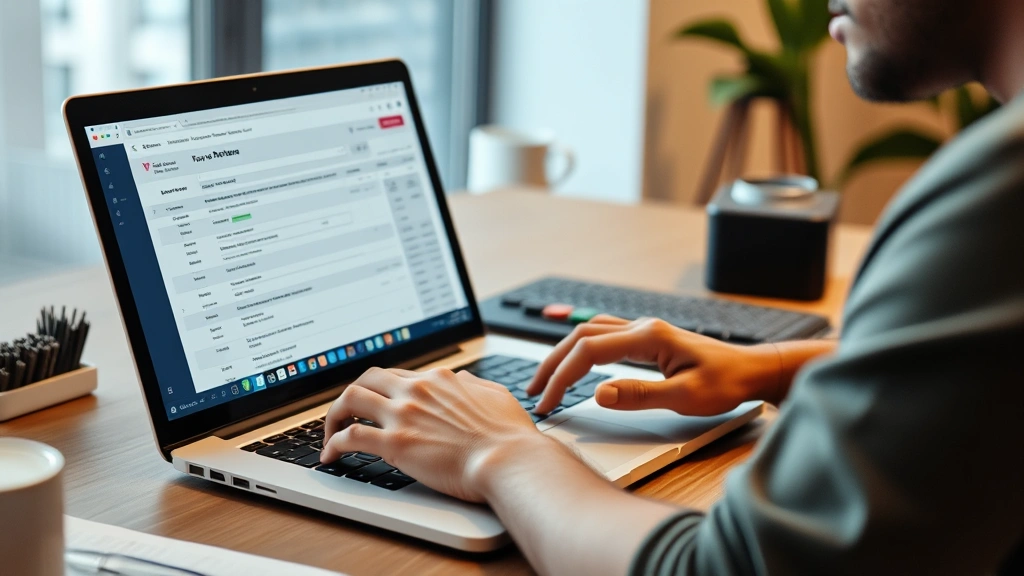 if my tax return was rejected can i start over - 
Person typing on laptop with tax software open, correcting tax return form, mod