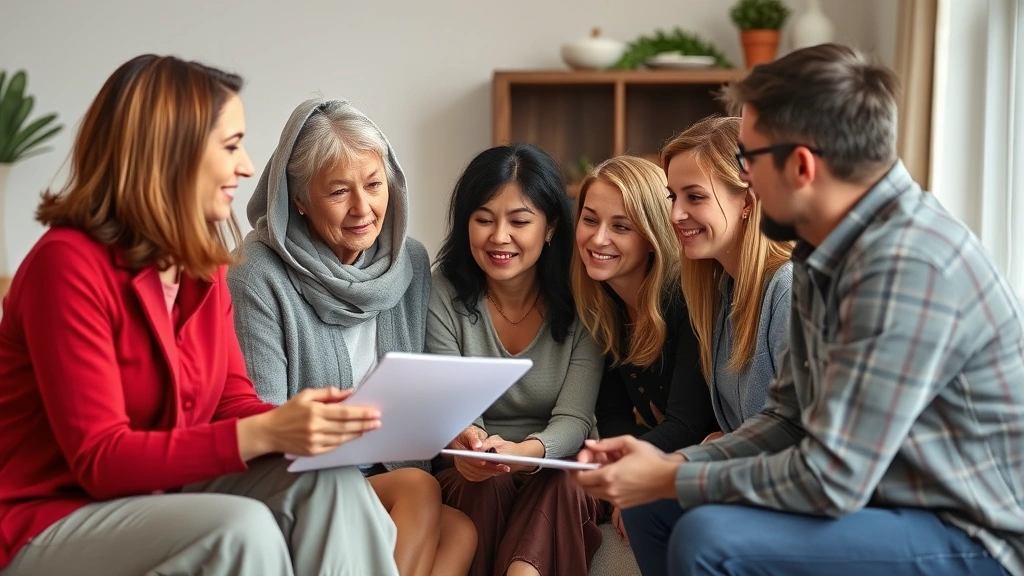 inheritance tax virginia - 
Diverse family group having serious discussion about inheritance and financial 