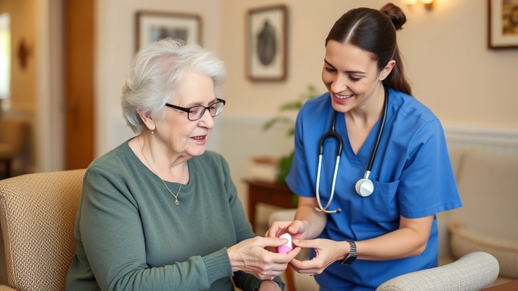 is assisted living tax deductible - 
Senior woman receiving medication assistance from healthcare worker in assisted