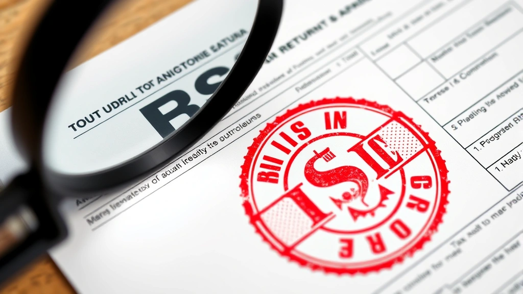 is tax evasion a felony - 
Close-up of IRS tax return form with red audit stamp and magnifying glass, seri