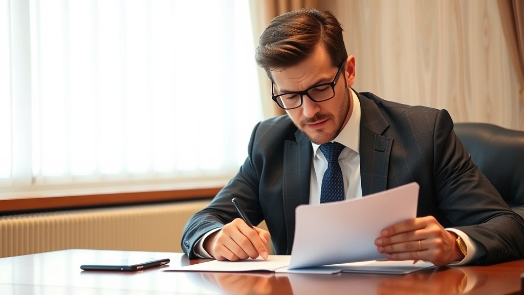 is tax evasion a felony - 
Business professional in suit looking concerned while reading official governme