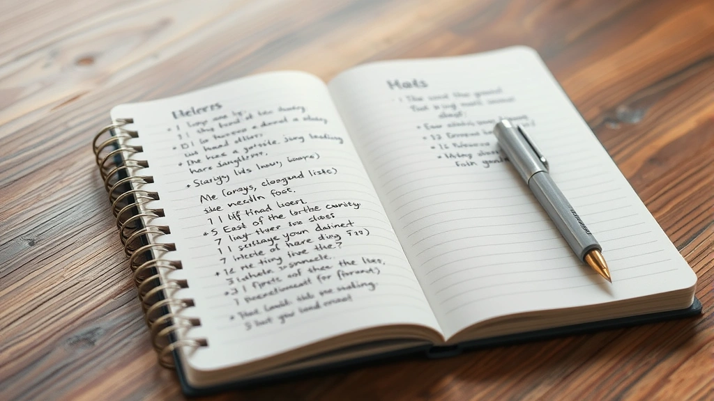 jefferson county alabama tax map - 
notebook with notes visible
