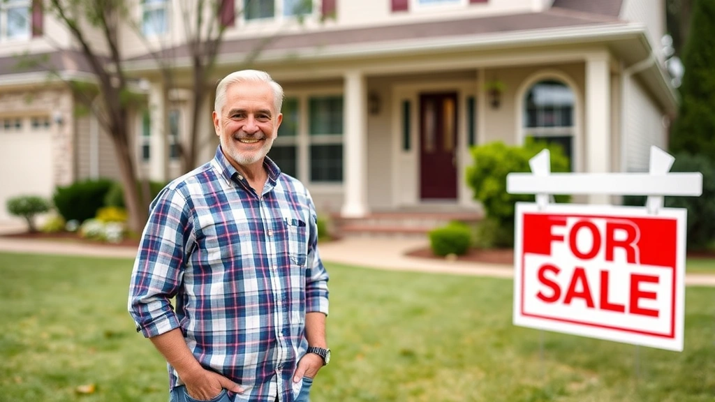 johnston county tax - 
Smiling homeowner standing in front of residential home with ‘For Sale&#8
