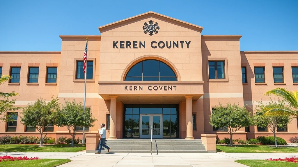 kern county treasurer and tax collector - 
Kern County government building exterior in Bakersfield, professional architect