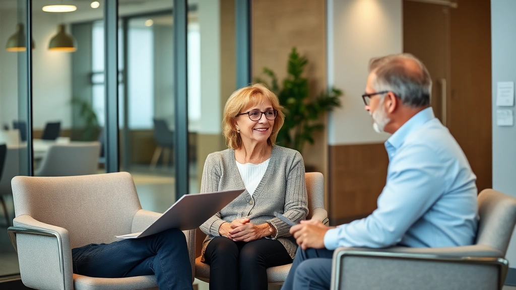 lancaster county sc taxes - 
Mature couple meeting with financial advisor in modern office discussing retire