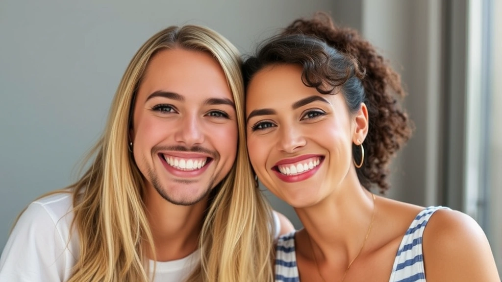 legal tax service - 
both smiling confidently
