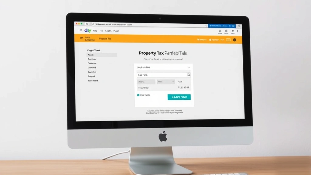 levy county florida property tax - 
Computer screen displaying property tax payment portal with secure online trans