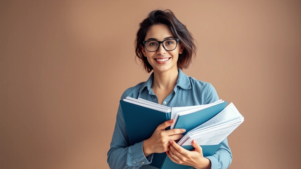 llc tax loopholes - 
Diverse business owner holding a folder of organized financial records and rece