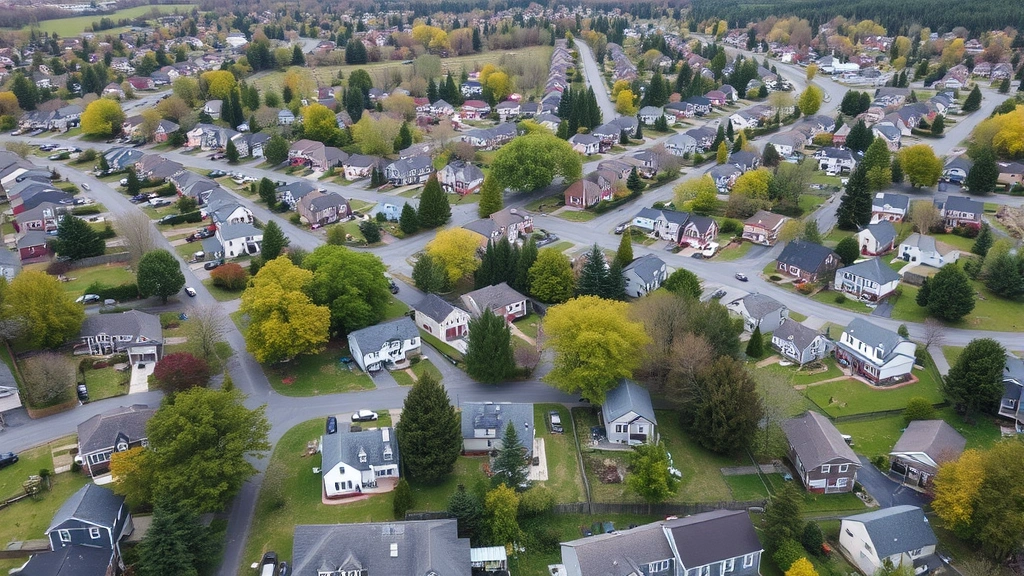luzerne county tax claim - 
Aerial view of residential neighborhood in Luzerne County Pennsylvania, diverse