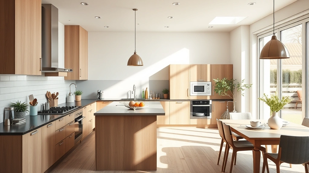 michigan homestead property tax credit - 
Modern kitchen in residential home with natural light, emphasizing homeownershi