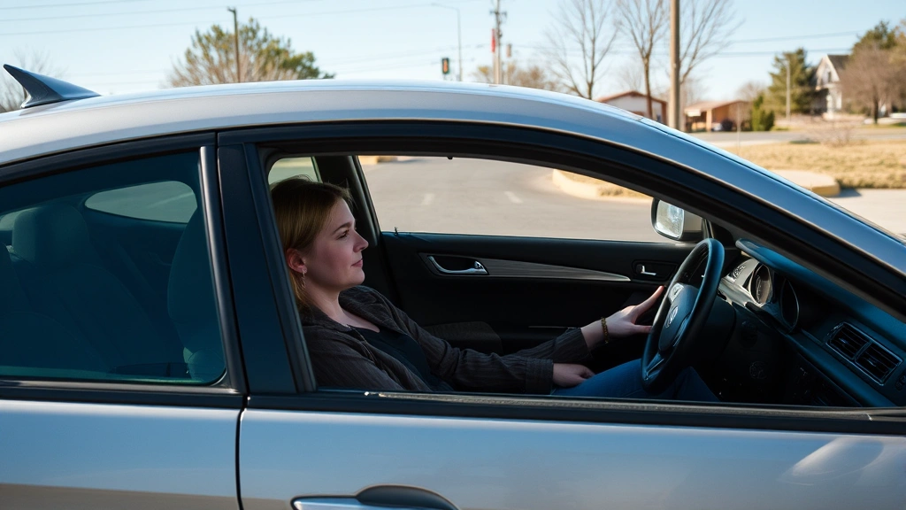missouri auto sales tax - 
sitting in parked car
