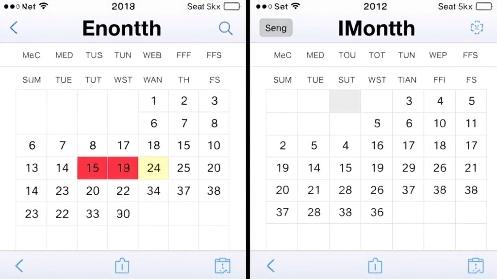missouri auto sales tax - 
Split-screen comparison: calendar showing end-of-month highlighted vs. mid-mont