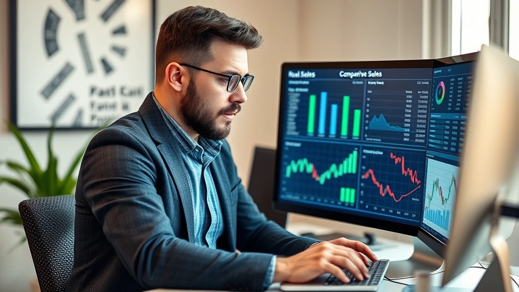 morris county tax records new jersey - 
Male real estate investor examining property records and comparable sales data 