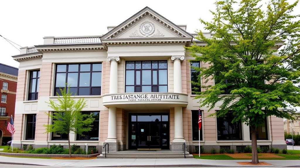 municipality of anchorage property tax - 
Municipal building exterior representing Anchorage government offices and tax a