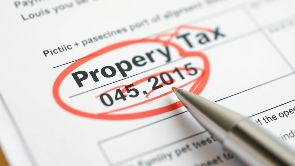 naugatuck tax collector - 
Close-up of a property tax bill with due date circled in red pen, showing payme