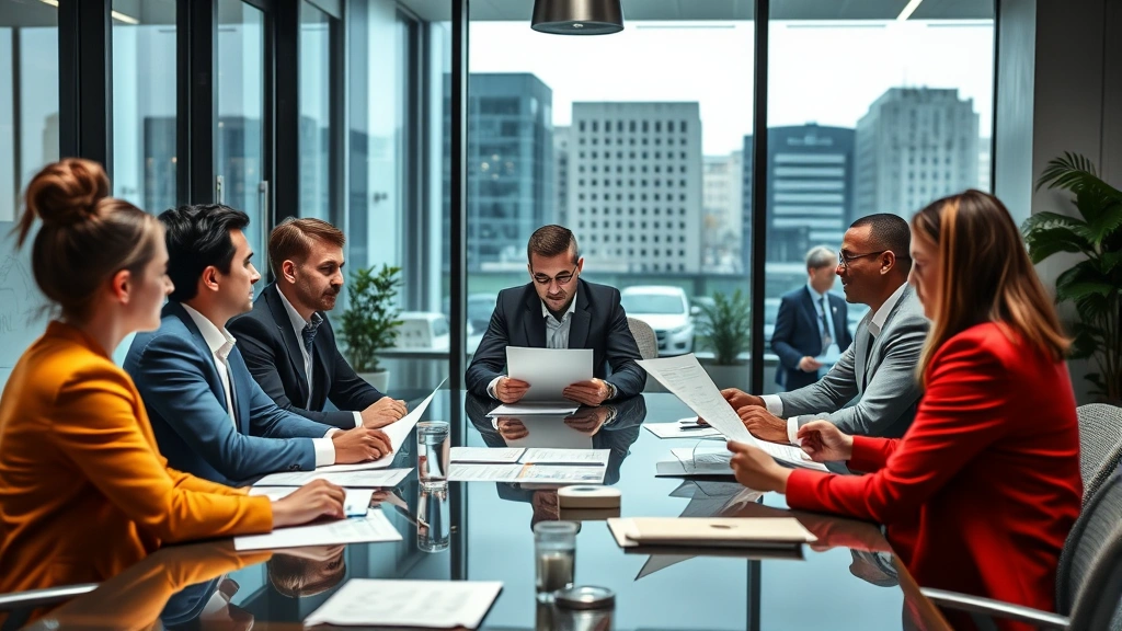 nevada modified business tax - 
Modern office conference room with diverse team reviewing business financial re