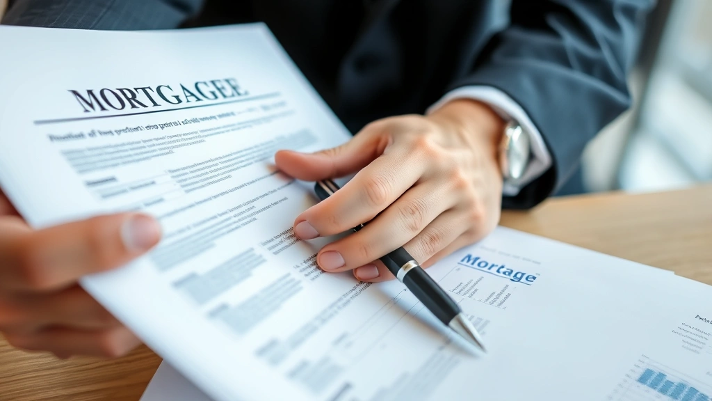 nueces county tax appraisal - 
Close-up of hands holding mortgage documents and property records with pen
