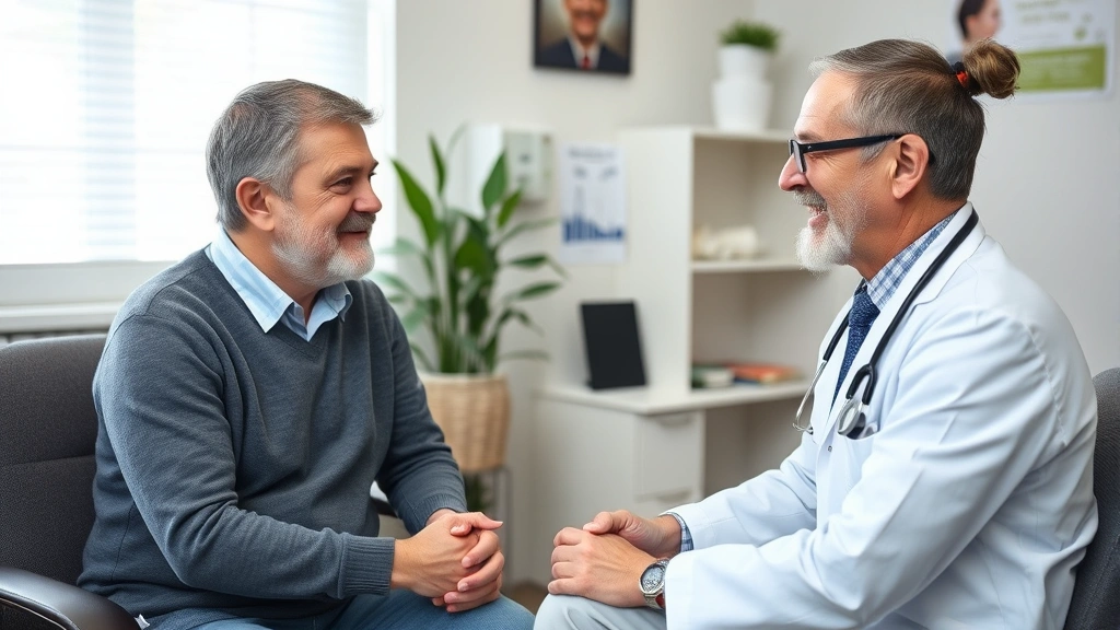 ny sdi tax -
Healthcare provider discussing disability claim with patient in medical office