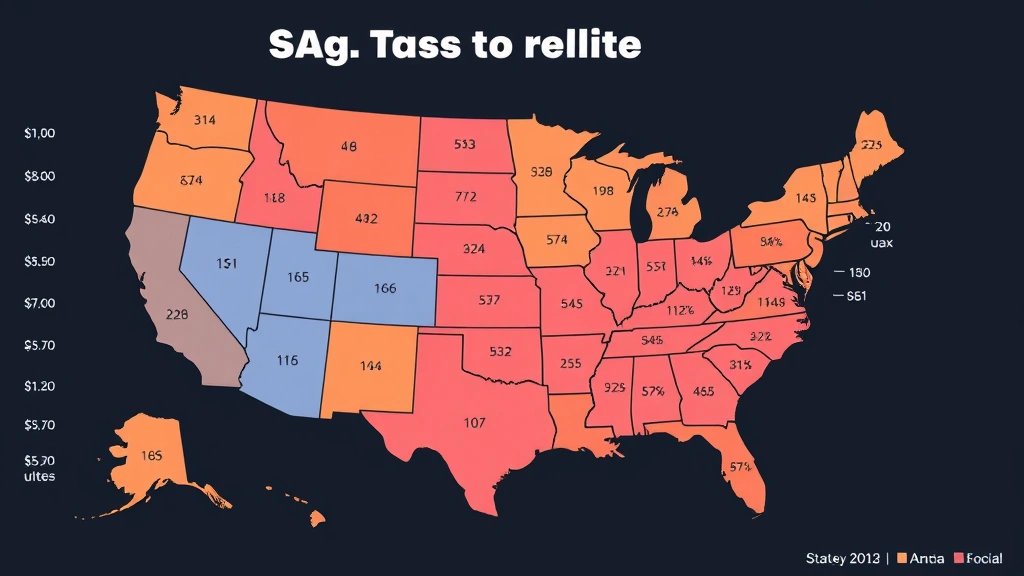 pa gas tax - 
Comparison chart visualization showing state-by-state gas tax rates (photoreali