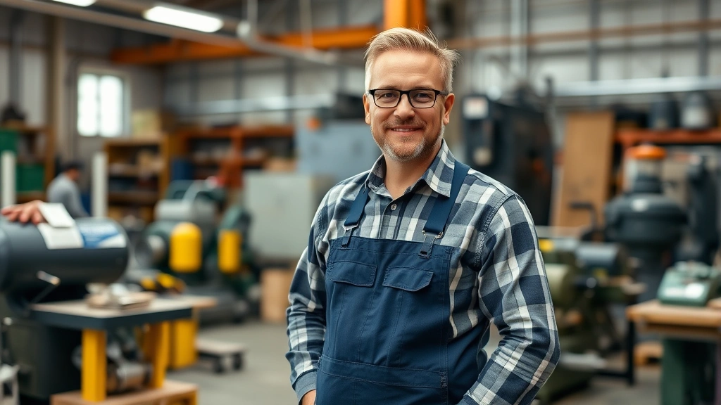 personal property tax jackson county mo - 
Diverse business owner standing in workshop with machinery and equipment in bac