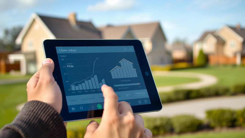 philadelphia real estate tax - 
Person using tablet to research property values
