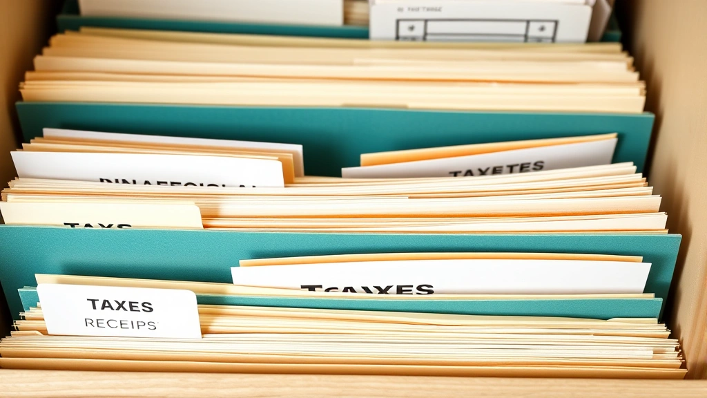 philly income tax - 
Organized filing system with labeled folders for taxes, receipts, and financial
