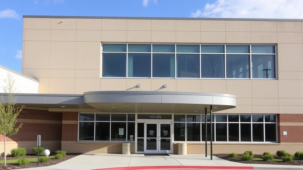 potter county tax office - 
Modern county government building exterior with tax office entrance
