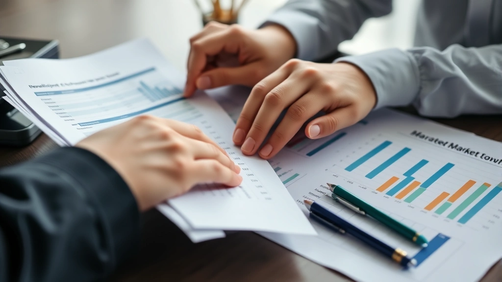 potter county tax office - 
Close-up of hands comparing property sales documents and comparable market anal