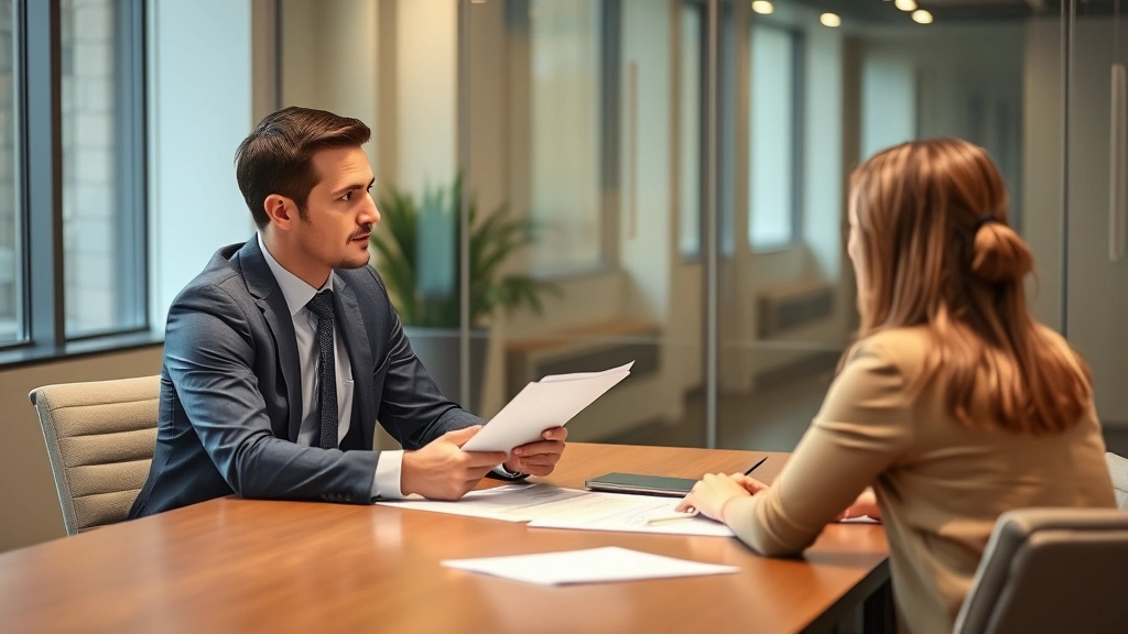 republic bank tax refund solutions - 
Male accountant in business casual attire explaining tax refund process to clie