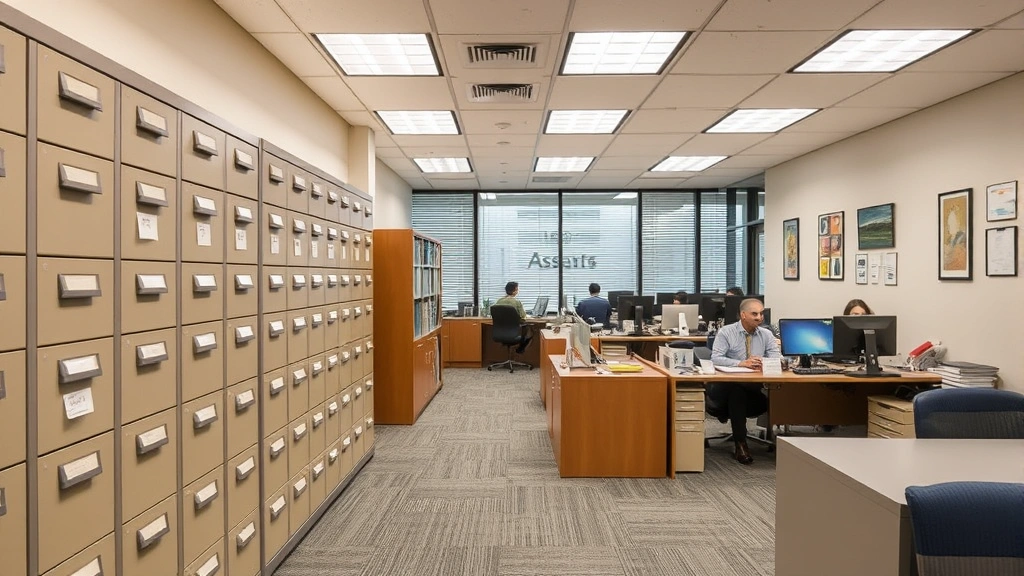 richland county real estate taxes - 
Modern county assessor’s office interior with file cabinets, computers, a