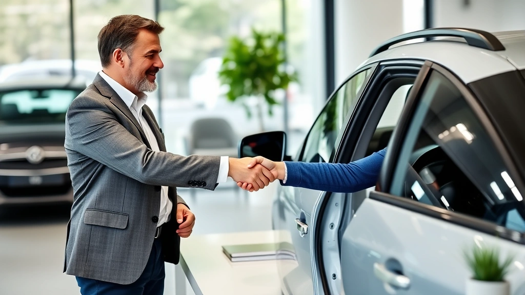 richland county vehicle tax -
Handshake between tax advisor and client discussing vehicle tax savings strateg