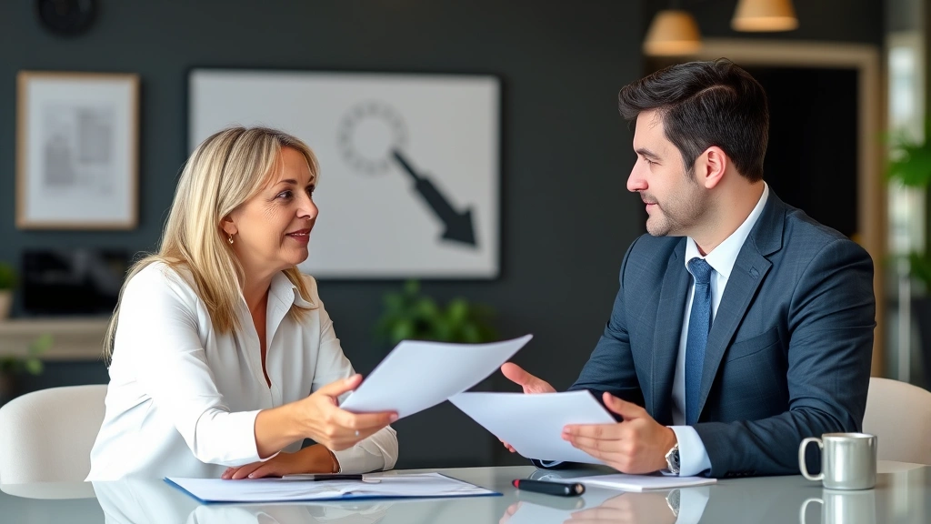 sales tax nevada reno - 
Professional meeting between tax advisor and small business owner discussing Ne