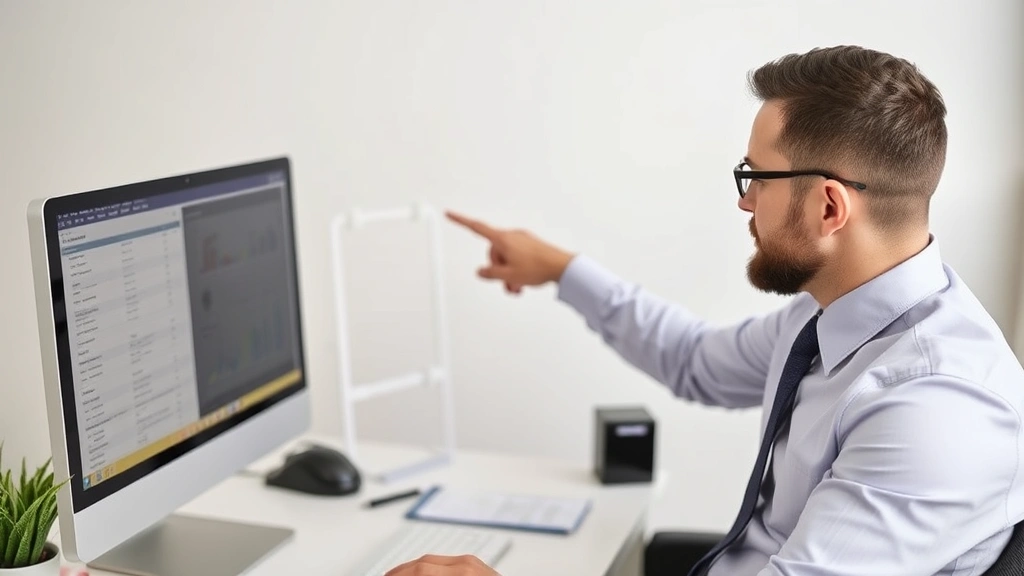 santa clara county property tax lookup - 
Male tax professional or accountant pointing to property assessment data on com