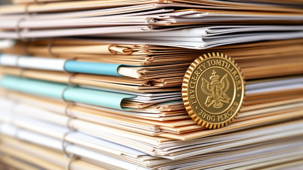 santa clara county property tax lookup - 
Stack of organized property records and files with county seal visible
