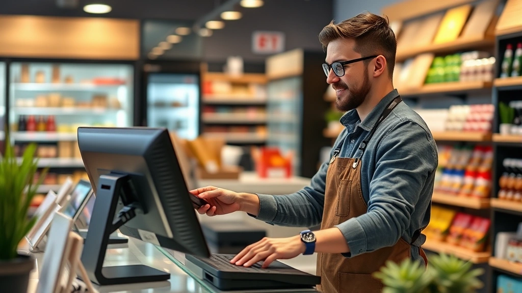 santa clara county sales tax - 
Silicon Valley business owner processing payment at modern point-of-sale system