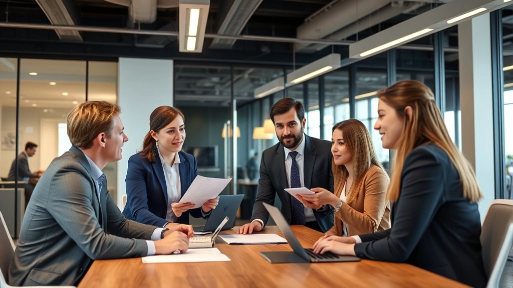 santa clara county sales tax - 
Diverse team of tax professionals in contemporary office discussing compliance 