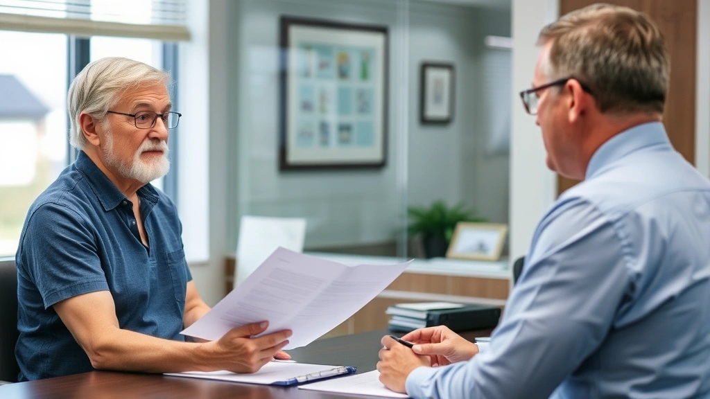 santa clara pay property tax - 
Middle-aged homeowner discussing assessment with county assessor official in go