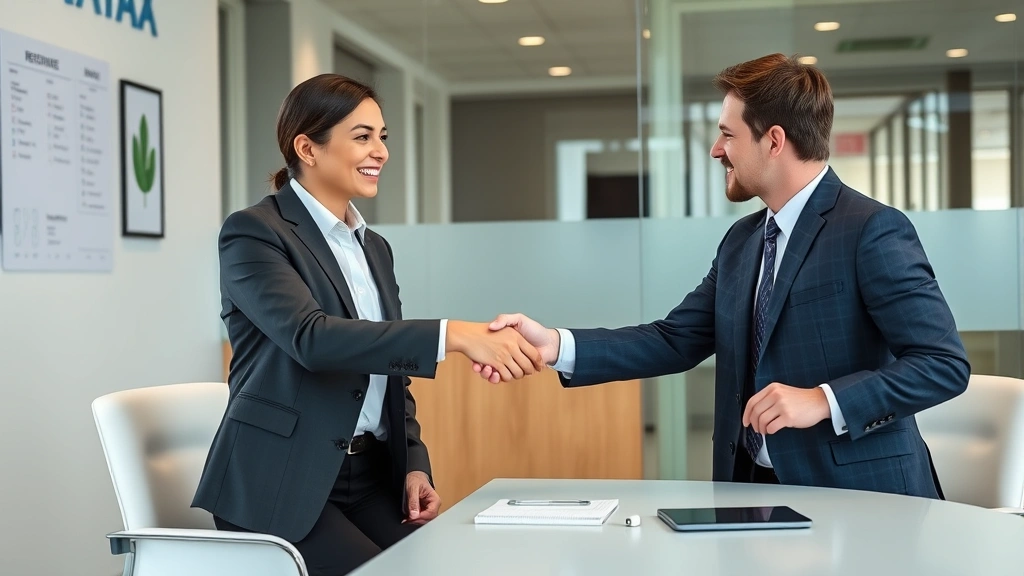 school taxes and district taxes laredo tx online - 
Business professional in business casual attire shaking hands across desk in ta