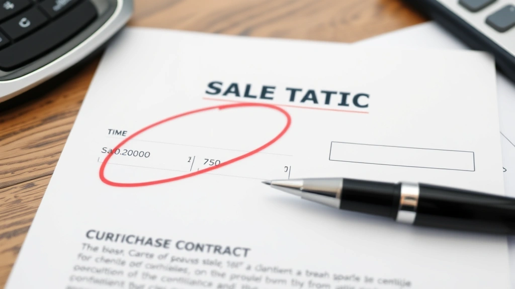 scottsdale az sales tax - 
Commercial vehicle purchase contract with sales tax amount circled, pen and doc